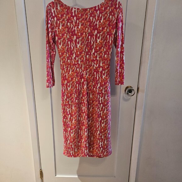 GINA BACCONI WRAP DRESS - PRISTINE! - Picture 4 of 7
